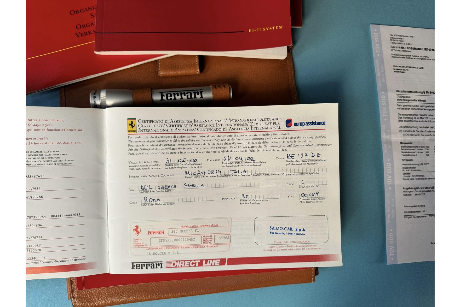 Ferrari 360 *3.6 V8*MODENA*F1*NIEUWE DISTR. RIEM + KOPPELING*